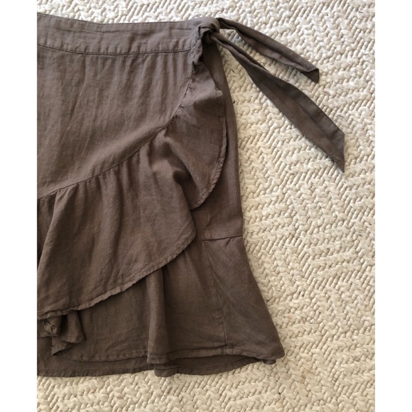 FREE PEOPLE “Ruffle My Feathers” mini skirt - Picture 6 of 9